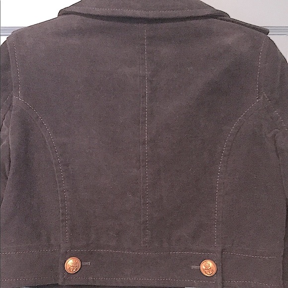 Zara NWOT Black Cropped Velveteen Jacket - Picture 7 of 15